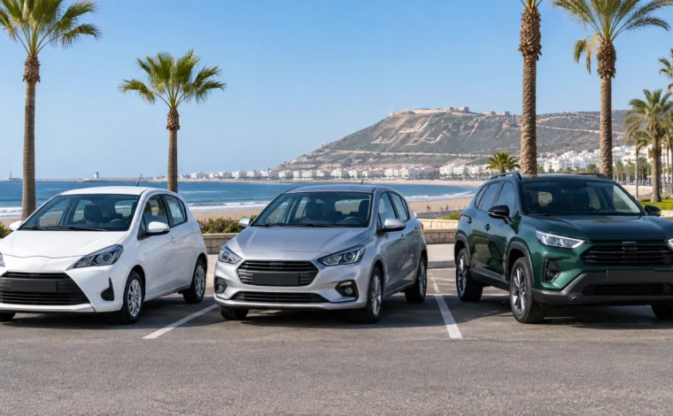 Economy, compact and SUV rental cars compared in Agadir