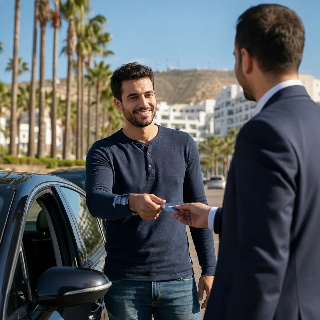 Location de voiture à Agadir avec carte de débit
