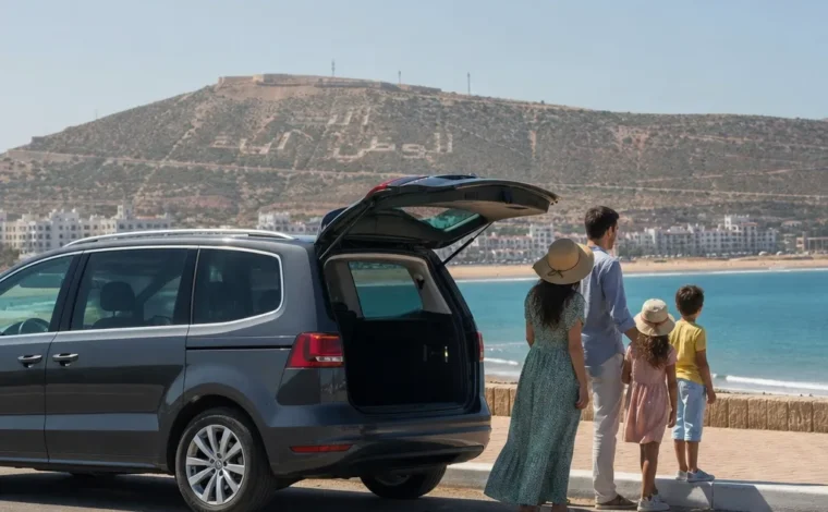 Family car hire Agadir