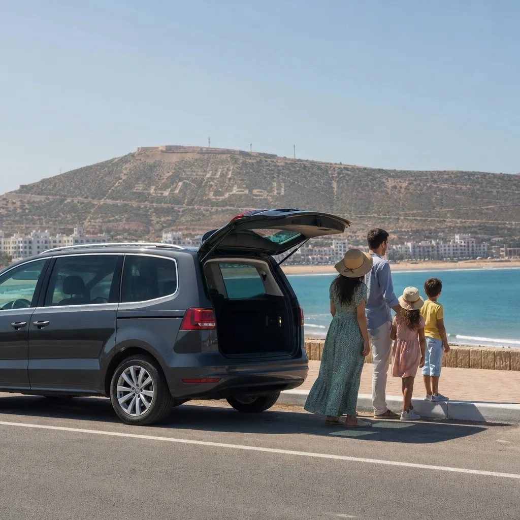 Family car hire Agadir